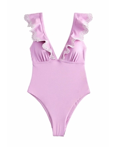 Купальник, фиолетовый Next