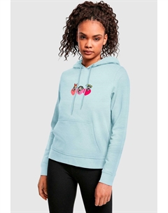 Толстовка THE POWERPUFF TRIPLE HEART - Hoodie, синий Merchcode
