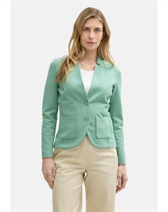 Блейзер MIT OTTOMAN STRUKTUR, зеленый Tom tailor