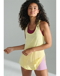 Топ REGULAR FIT - ACTIVE LIGHTWEIGHT LONGLINE, желтый Next