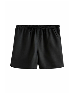 Шорты REGULAR FIT - ELASTICATED TIE WAIST, черный Next