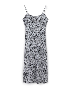 Платье макси FANTASIA ANIMALIER, черный Calliope