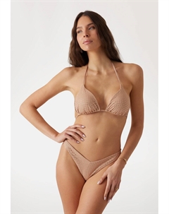 Верх бикини REMOVABLE PADDED TRI, бежевый Guess