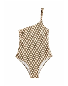 Купальник ONE SHOULDER TUMMY CONTROL, бежевый Next