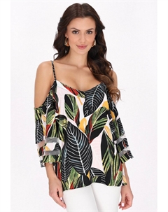 Блуза, зеленый Faina