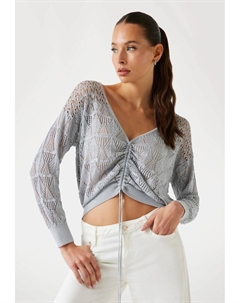 Кардиган, светло-голубой Guess