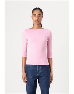 Топ с длинными рукавами NEW CODY SLIM BOAT, розовый Tommy hilfiger
