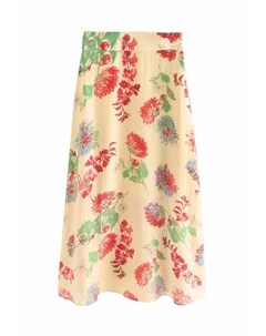 Юбка макси REGULAR FIT - DRAPE, бежевый Next