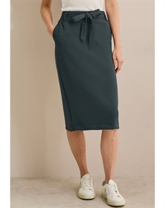 Юбка-карандаш MIT GÜRTEL, темно-зеленый Cecil