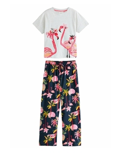 Пижамный комплект REGULAR FIT - SHORT SLEEVE SET - Pyjamas, розовый Next