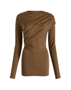 Тонкий шерстяной джемпер, цвет bronze Isabel marant