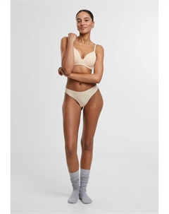 Стринги LASERCUT TANGA 3-PACK, цвет Nude Nude Nude Urban classics