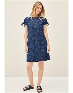 Повседневное платье GEMUSTERTES, темно-синий Cecil