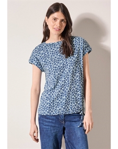 Футболка с принтом MIT RAFFUNG, кремовый Cecil