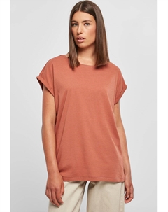 Футболка EXTENDED SHOULDER, коричневый Urban classics