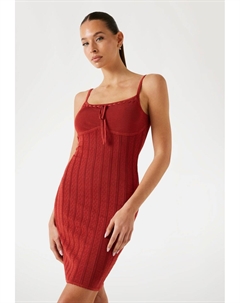 Платье-джемпер KURZES - Shift dress, красный Guess
