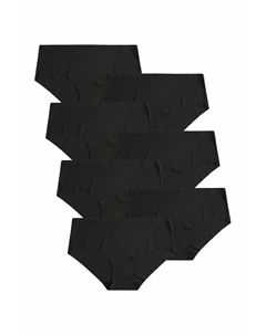 Трусы NO VPL COMFORT KNICKERS 7 PACK ., черный Next