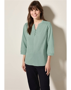 Блуза LEICHTE, металлик зеленый Cecil
