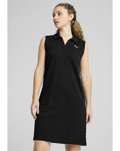 Платье-джемпер ELEVATED STRUKTURIERTES ÄRMELLOSES, черный Puma