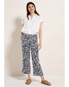 Брюки GEMUSTERTE WIDE LEG, кремовый Cecil