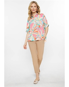 Блузка на пуговицах, мультиколор Usha