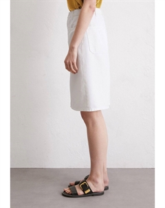 Джинсовая юбка, белый Marc o'polo