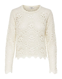 Джемпер STRUKTUR, кремовый Jdy