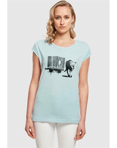 Футболка с принтом, синий Merchcode