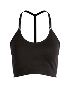 Беcшовный топ-бра с мягкой поддержкой Owners club, черный Represent