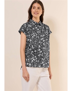 Блузка на пуговицах MINIMAL PRINT, кремовый Cecil