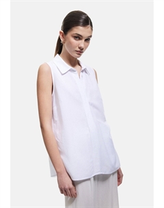 Топ Button-down blouse, кремовый Koton