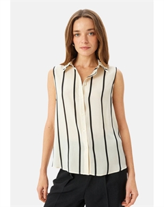 Топ Button-down blouse, черный Koton