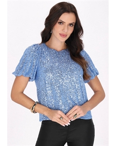 Блуза, синий Faina