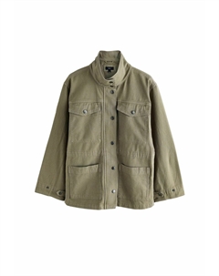 Короткое пальто TALL UTILITY, зеленый Next