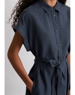 Платье-рубашка, темно-синий Marc o'polo