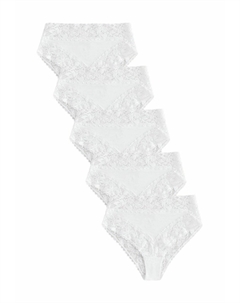 Трусы HIGH RISE FIT - FLORAL 5 PACK, белый Next