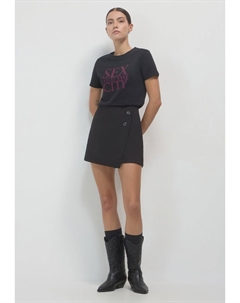 Шорты Mini skirt, черный Calliope