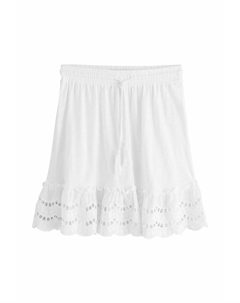 Юбка А-силуэта, белый Next