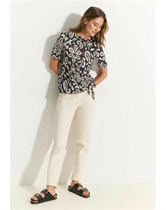 Рубашка с принтом KNOTEN, черный Cecil