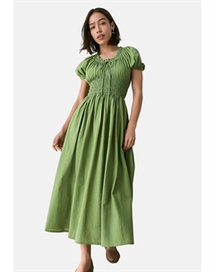 Платье макси PUFF SLEEVE SUMMER, зеленый Next
