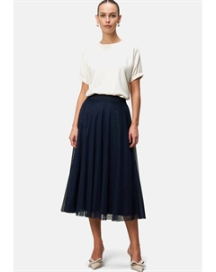 Юбка плиссированная, темно-синий Zero