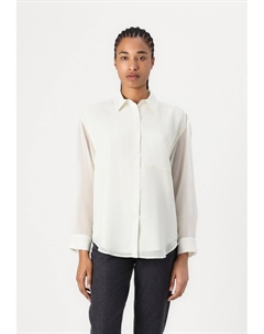 Рубашка ROLL SLEEVE UTILITY POCKET, бежевый Calvin klein