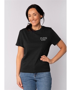 Футболка с принтом, черный Watapparel