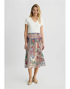 Повседневное платье WITH PRINT, белый Liu jo