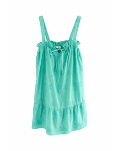 Повседневное платье TALL FIT - EMBROIDERED, синий Next