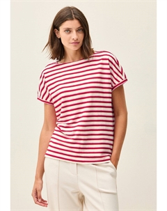 Футболка с принтом, металлик красный Cecil