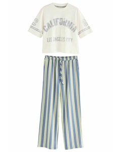 Пижама REGULAR FIT - SHORT SLEEVE SET - Pyjama set, бежевый Next