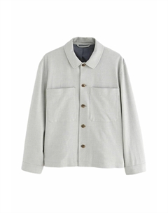 Летняя куртка REGULAR FIT-STRIPED POCKET SMART, серый Next