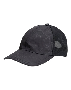 Бейсболка GG Baseball Cap 'Black', черный Gucci