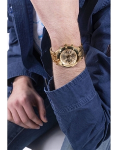 Часы с хронографом, золотой Guess